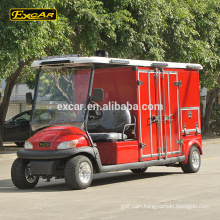 Custom 2 seats mini new electric fire engine 48V Trojan fire truck for sale